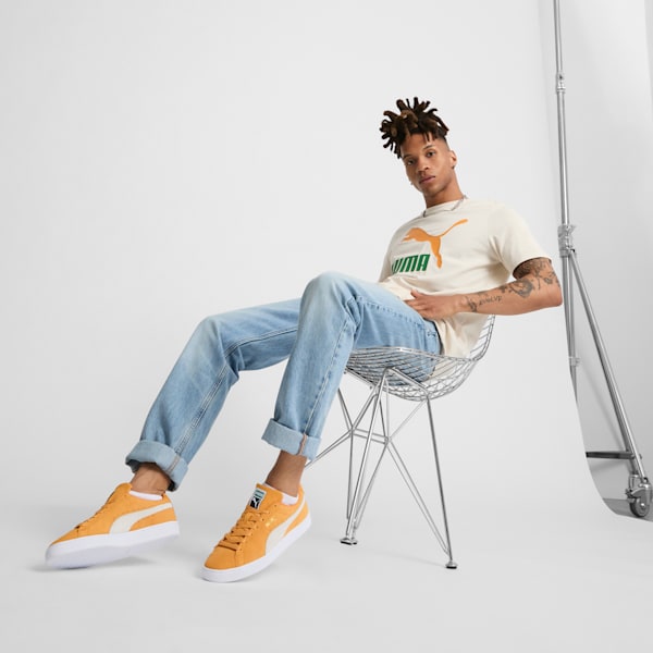 Sneakers Suede Classic XXI Homme, Clementine-PUMA White, extralarge